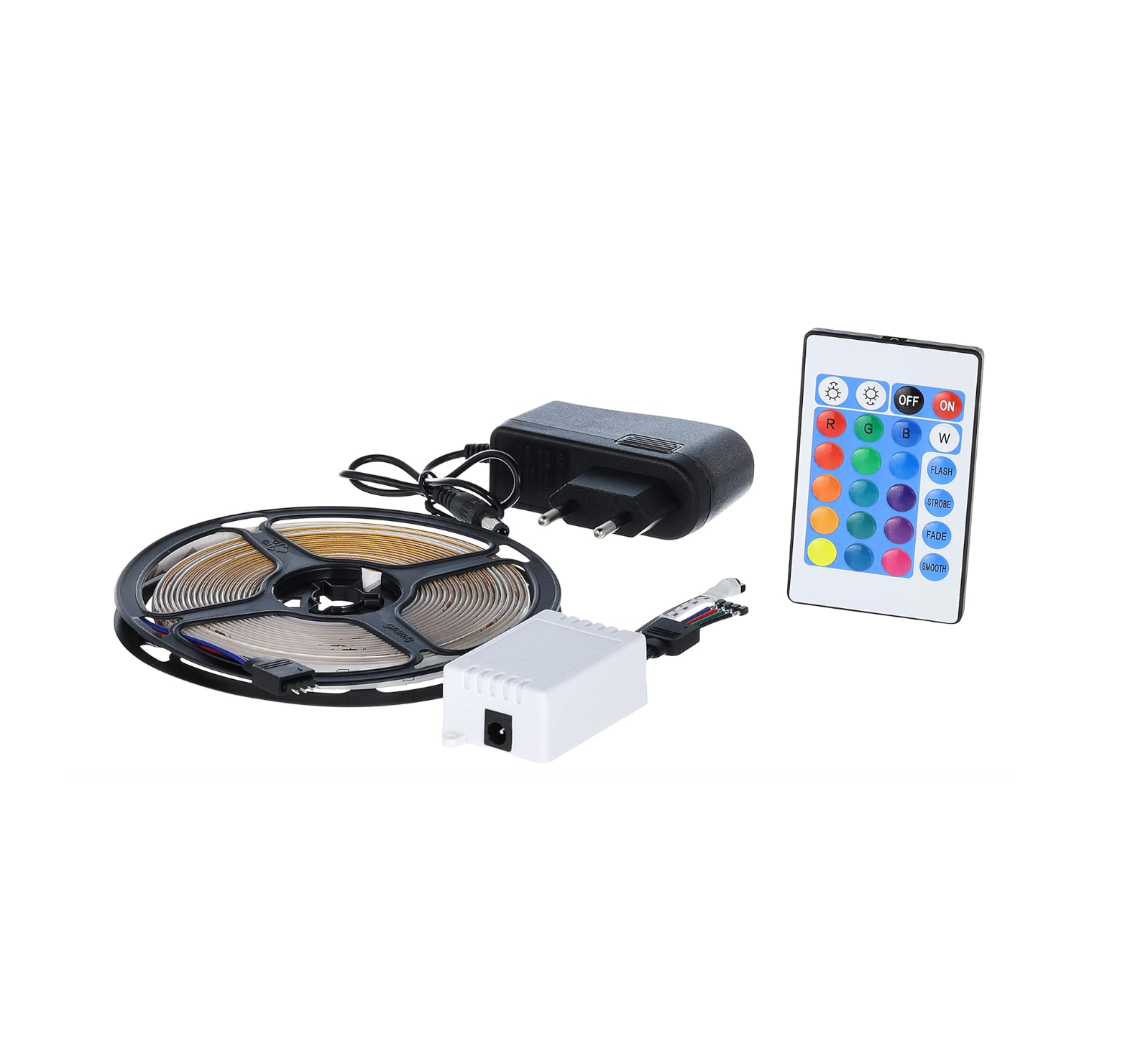 شريط إضاءة LED RGB بطول 5 أمتار بجهد 12V