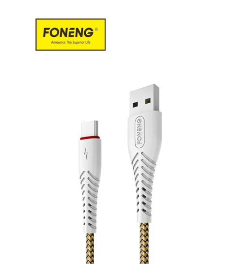 وصلة foneng شحن سريع 2.4A | بطول 1.2 متر  - Image 2 + 1