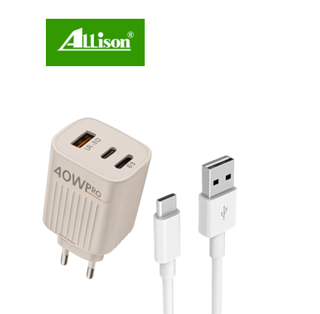 شاحن SmartCharging بقوة 40 واط – اشحن جميع أجهزتك من شاحن واحد allison