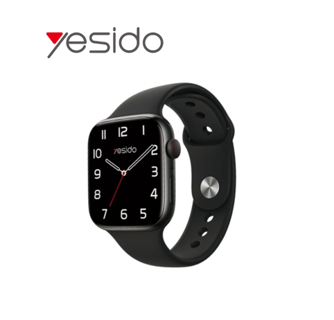 ساعة yesido الذكية الأنيقة بشاشة LCD ومستشعرات صحية  