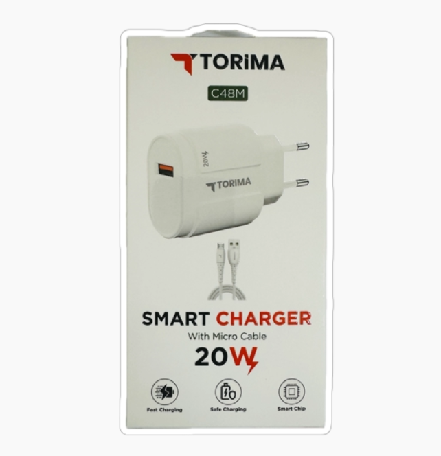 شاحن الحائط الذكي torima - Image 1 + 1