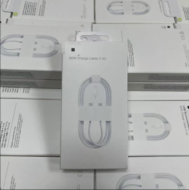 وصلة شحن سريع 60 واط USB-C إلى USB-C - Image 2 + 1