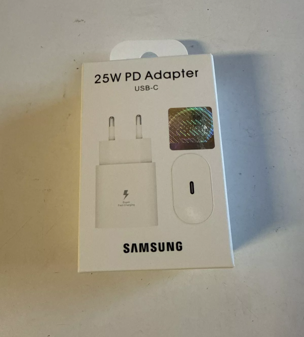 راسية شاحن جداري samsung USB-C بقوة 25 واط - Image 2 + 1