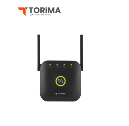 راوتر تقوية إشارة الواي فاي torima | سرعة 300Mbps | وضع مكرر الإشارة ونقطة الوصول 