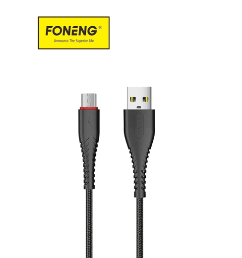 وصلة foneng شحن سريع 2.4A | بطول 1.2 متر  - Image 1 + 1