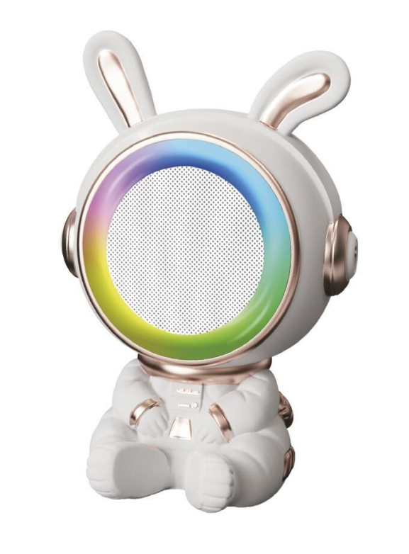 مكبر صوت كاريوكي بلوتوث torima بشكل أرنب مع إضاءة RGB  - Image 2 + 1