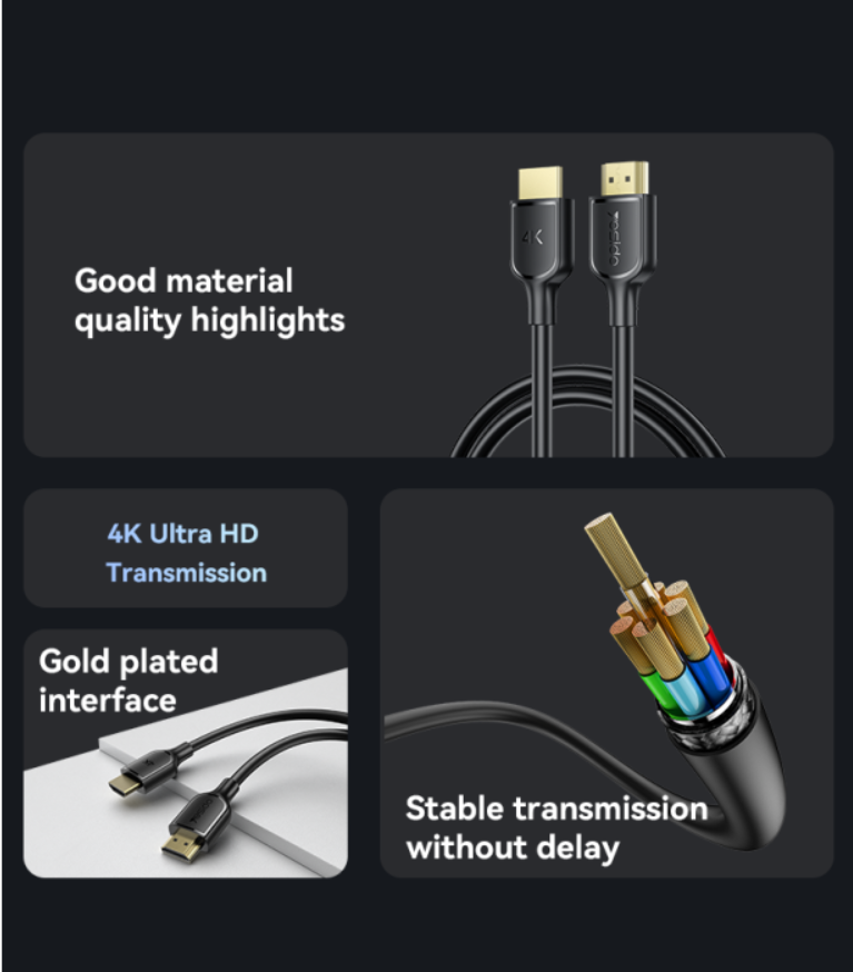 وصلة الفيديو yesido HDMI إلى HDMI - Image 2 + 1